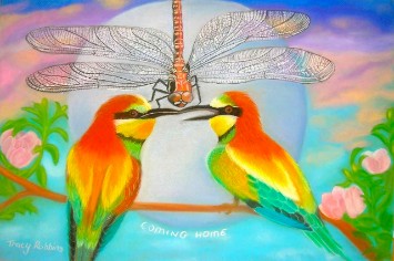 Coming Home- Personalised Intuitive Art by Tracy Robbins