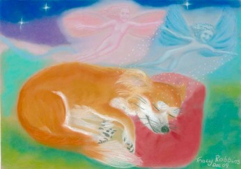 Dream Bringers- Personalised Intuitive Art by Tracy Robbins- For a safe sleep