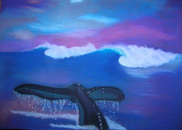Mastery- Energetic Art- Tracy Robbins- Whale