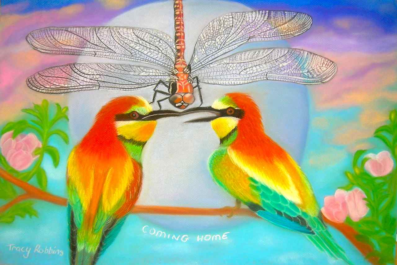 Coming Home- Personailed Intuitive Art by Tracy Robbins