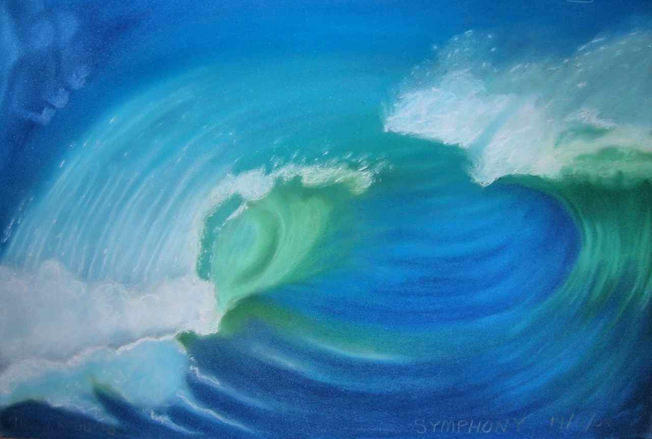 Symphony- Harminse with lifes rhythms- Energetic Art- Tracy Robbins